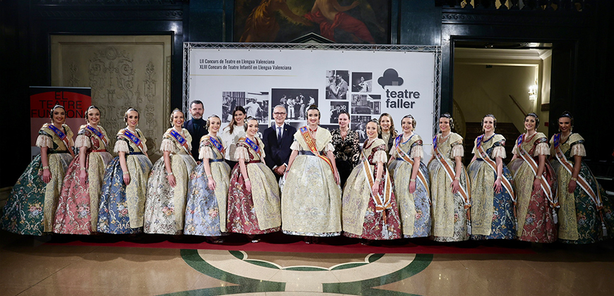El Teatro Principal se rindió al talento teatral fallero