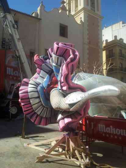 Pere Baenas ha comenzado a plantar en el Pilar